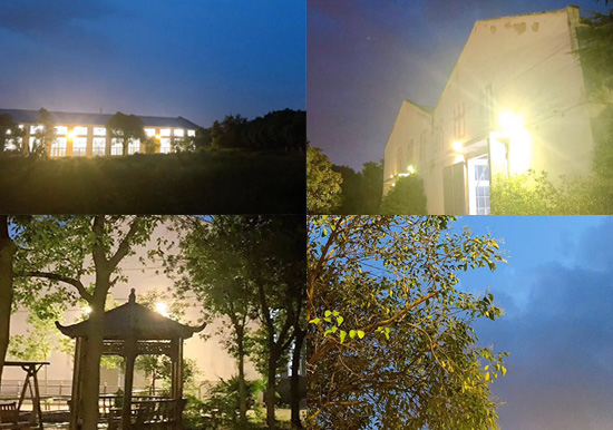 花園式廠區(qū)、綠樹成蔭、鳥語(yǔ)花香。原來(lái)的廠區(qū)的夜景是如此的美麗！