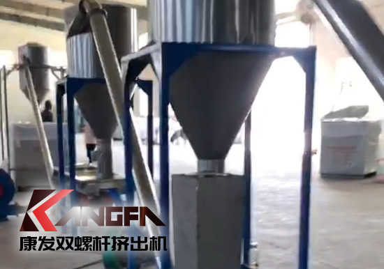 產(chǎn)品耐腐蝕,耐磨損,性能高,規(guī)格齊全,質(zhì)量過(guò)硬！JSH75/180雙階式擠出機(jī)組系列試機(jī)（附視頻）